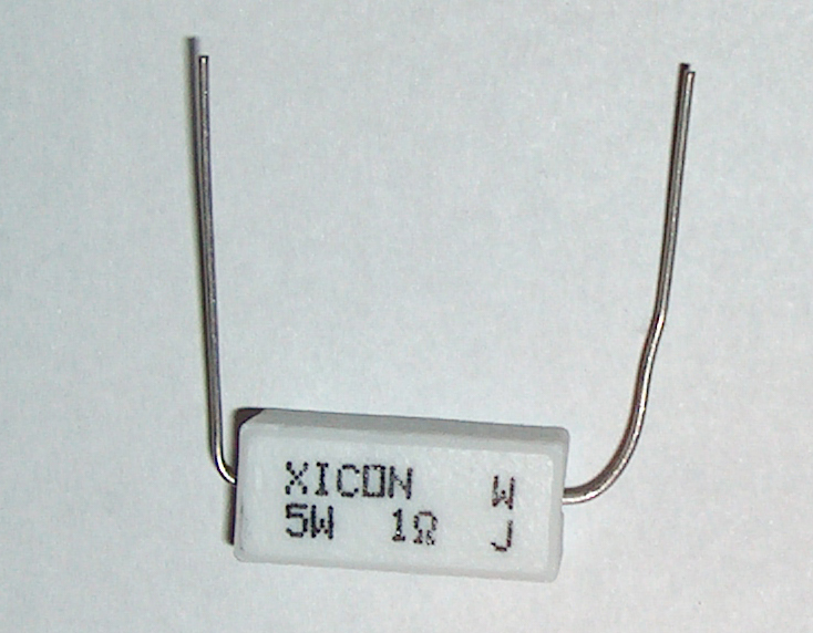 1 Ohm  5 Watt Resistor
